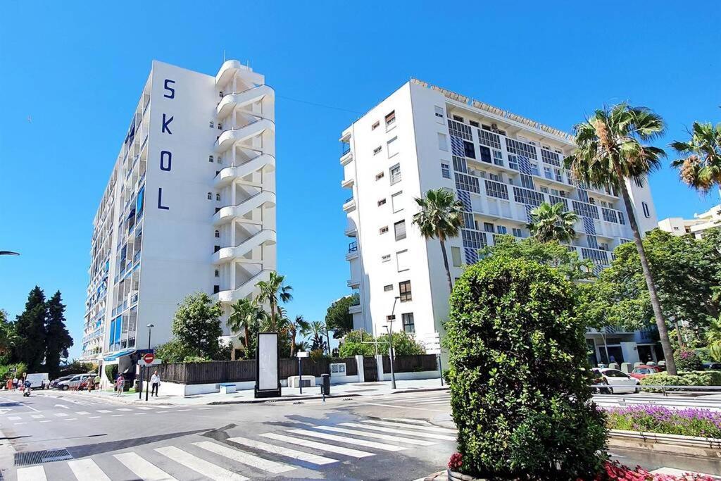 מארבלה Skol 521. Fantastic Studio On The Beachfront For Holiday Rental. מראה חיצוני תמונה